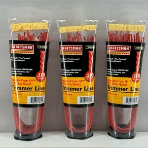Craftsman Hassle-Free III Trimmer Line XO Quiet Spiral – NOS OEM 71-85908 85909